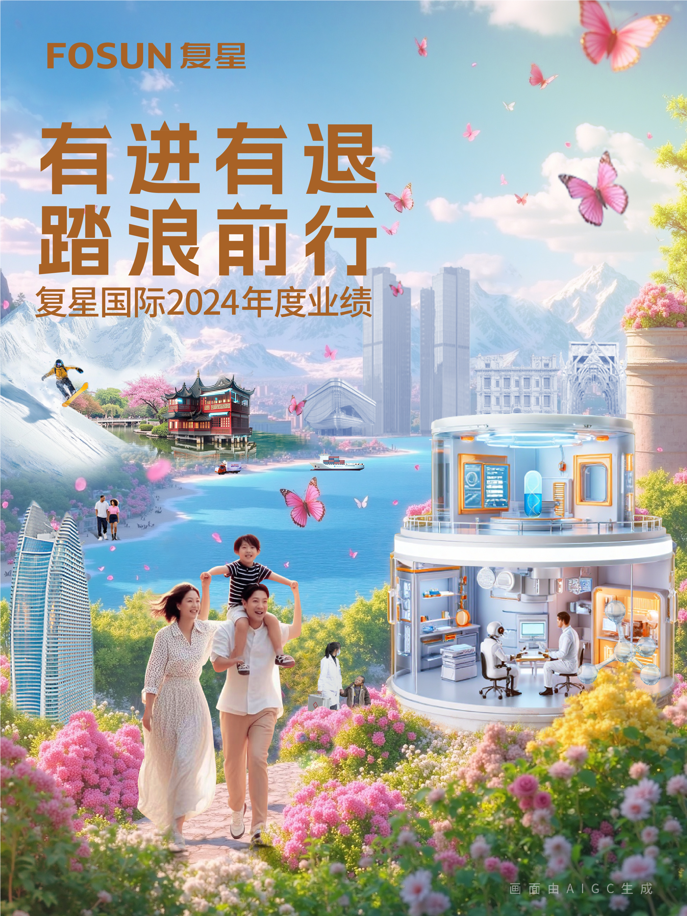 復(fù)星國際發(fā)布2024年業(yè)績：總收入人民幣1921.4億元，產(chǎn)業(yè)運營利潤人民幣49億元，整體經(jīng)營面穩(wěn)健